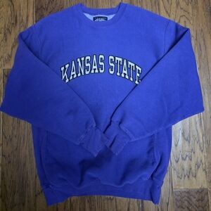 Steve & Barry's Purple Kansas State Crewneck Sweater